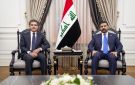 رئيس الوزراء يؤكد لرئيس إقليم كردستان حرص الحكومة على معالجة جميع الملفات العالقة