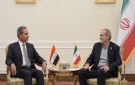 القاضي زيدان يبحث مع الرئيس الإيراني تعزيز التعاون الثنائي في المجالين القضائي والقانوني