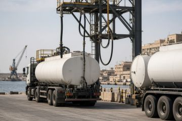 سوريا تواصل عمليات تفريغ وشحن نواقل البنزين إلى العراق سوريا تواصل عمليات تفريغ وشحن نواقل البنزين إلى العراق