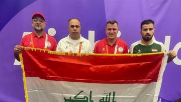 لاعب المنتخب العراقي للتيك بول علي جليل يتأهل إلى نهائي دورة الألعاب الآسيوية لاعب المنتخب العراقي للتيك بول علي جليل يتأهل إلى نهائي دورة الألعاب الآسيوية