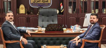 رئيس هيئة المنافذ الحدودية يبحث مع مدير عام الجمارك تعزيز ضبط المنافذ وزيادة الإيرادات ومكافحة التهريب رئيس هيئة المنافذ الحدودية يبحث مع مدير عام الجمارك تعزيز ضبط المنافذ وزيادة الإيرادات ومكافحة التهريب