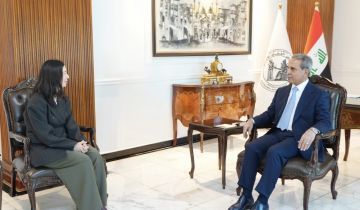 القاضي زيدان يستعرض مع مديرة مبادرة العراق بالمجلس الأطلسي ترسيخ سيادة القانون ومكافحة الفساد القاضي زيدان يستعرض مع مديرة مبادرة العراق بالمجلس الأطلسي ترسيخ سيادة القانون ومكافحة الفساد