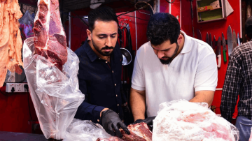إتلاف 155 كغم من اللحوم غير الصالحة للاستهلاك في كربلاء إتلاف 155 كغم من اللحوم غير الصالحة للاستهلاك في كربلاء