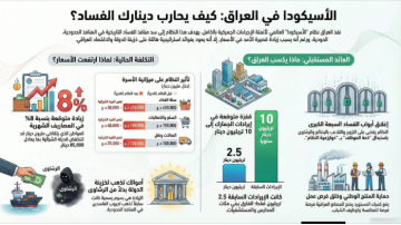 الأسيكودا يفتح ملفات المنافذ: 4 تريليونات دينار وملاحقات بتهم التلاعب وغسل الأموال الأسيكودا يفتح ملفات المنافذ: 4 تريليونات دينار وملاحقات بتهم التلاعب وغسل الأموال
