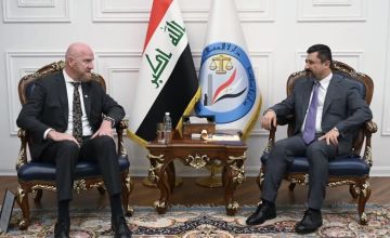 العراق والصليب الأحمر يبحثان ملف الأطفال الاجانب المصاحبين لأمهاتهم والسجناء المنقولين من سوريا العراق والصليب الأحمر يبحثان ملف الأطفال الاجانب المصاحبين لأمهاتهم والسجناء المنقولين من سوريا