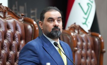 الحلبوسي: رفض استخدام الأراضي العراقية للاعتداء على دول الجوار ونؤكد أهمية حصر السلاح الحلبوسي: رفض استخدام الأراضي العراقية للاعتداء على دول الجوار ونؤكد أهمية حصر السلاح