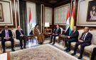 بارزاني والحكيم يؤكدان أهمية تطوير العلاقات بين أربيل وبغداد