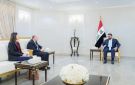 الحلبوسي والسفير الأسترالي يبحثان تعزيز التعاون بين البلدين في المجالات كافة