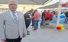 رياضيو نادي الصيد يتفاءلون للعراق