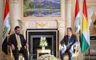 مسرور بارزاني ورئيس مجلس النواب الاتحادي يؤكدان أهمية دعم الحكومة الاتحادية وحسم الملفات دستوريا