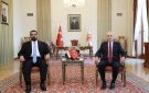 رئيس مجلس النواب التركي يلتقي هيبت الحلبوسي في أنقرة