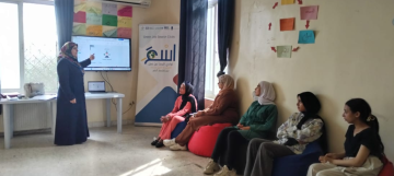 اختتام فعاليات برنامج اسع في مركز شابات إربد النموذجي