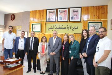 بحث التعاون بين مستشفيات البشير والاتحاد العالمي للهيموفيليا بحث التعاون بين مستشفيات البشير والاتحاد العالمي للهيموفيليا