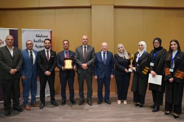 اختتام المسابقة الوطنية السادسة للمحاكمة الصورية في القانون الدولي الإنساني اختتام المسابقة الوطنية السادسة للمحاكمة الصورية في القانون الدولي الإنساني
