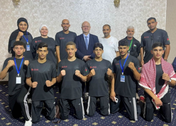 السفير الأردني في أوزبكستان يزور بعثة منتخب الكيك بوكسينغ 