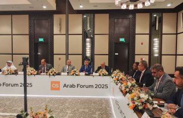 رئيس جامعة البترا يشارك في منتدى QS العربي بجامعة السلطان قابوس رئيس جامعة البترا يشارك في منتدى QS العربي بجامعة السلطان قابوس