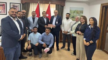 وزير البيئة يلتقي وفدا من مؤسسة محافظتي