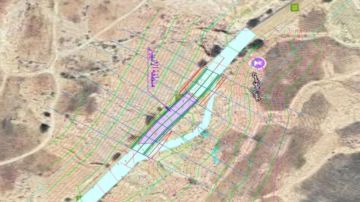 الأشغال تبدأ معالجة الانزلاق الأرضي على طريق الموجب مأدبا بكلفة 112 ألف دينار