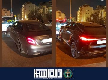 الأمن: ضبط مركبتين تسيران داخل ممشى شارع الستين في عمان الأمن: ضبط مركبتين تسيران داخل ممشى شارع الستين في عمان
