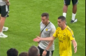 شاهد .. رد فعل رونالدو بعد إقصاء النصر من كأس ملك السعودية شاهد .. رد فعل رونالدو بعد إقصاء النصر من كأس ملك السعودية
