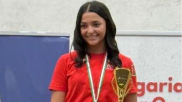 لاعبة منتخب السكواش التلاوي تحرز ذهبية بطولة المجر لاعبة منتخب السكواش التلاوي تحرز ذهبية بطولة المجر