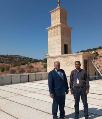 مدير أوقاف عجلون يتفقد المشاريع الوقفية في عبين عبلين مدير أوقاف عجلون يتفقد المشاريع الوقفية في عبين عبلين