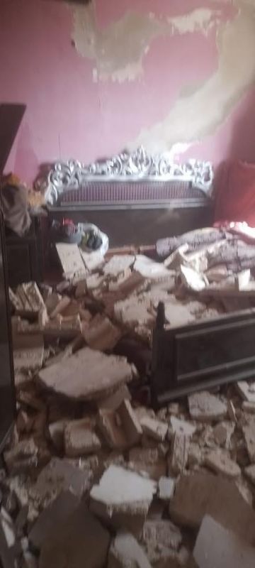 الأغوار الشمالية: أضرار مادية جراء سقوط سقف منزل دون أية إصابات الأغوار الشمالية: أضرار مادية جراء سقوط سقف منزل دون أية إصابات
