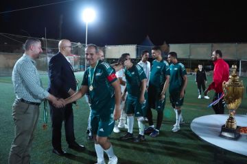 المباراة الودية الأولى بين واحة أيلة والشركة اليابانية الأردنية للأسمدة تعكس روح التعاون والتكامل في العقبة