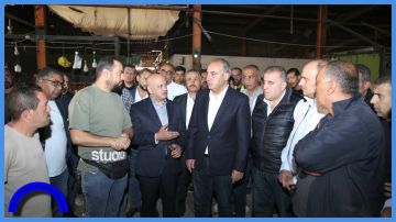 إيعاز بشأن سوق الحسين الشعبي