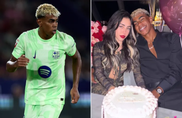 تكبره بسبع سنوات وسحرت قلبه.. من هي نيكي نيكول صديقة لامين جمال؟ تكبره بسبع سنوات وسحرت قلبه.. من هي نيكي نيكول صديقة لامين جمال؟