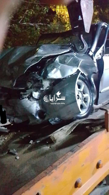 (7) إصابات جراء حادث تصادم في لواء الكورة باربد .. صور (7) إصابات جراء حادث تصادم في لواء الكورة باربد .. صور