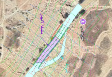 الأشغال تبدأ أعمال معالجة الانزلاق على طريق الموجب