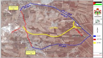 إغلاق طريق كتم وتحويل السير إلى الطريق الرئيسي (إربد عمان)
