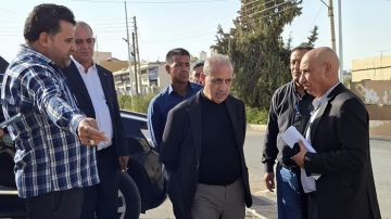 وزير الإدارة المحلية يتفقد عددا من بلديات مأدبا وزير الإدارة المحلية يتفقد عددا من بلديات مأدبا