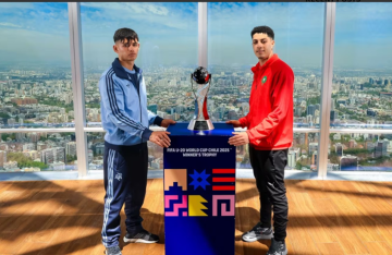 الفيفا يهدي جماهيره بثا مجانيا.. يمكنك مشاهدة نهائي كأس العالم للشباب بين المغرب والأرجنتين مباشرة الفيفا يهدي جماهيره بثا مجانيا.. يمكنك مشاهدة نهائي كأس العالم للشباب بين المغرب والأرجنتين مباشرة