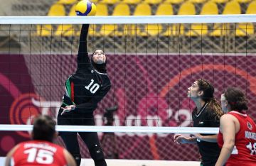 منتخب السيدات للكرة الطائرة يواجه سوريا الاثنين