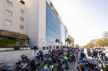 زين تستضيف انطلاقة مسيرة سيدات هارلي لدعم مصابات السرطان من غزة زين تستضيف انطلاقة مسيرة سيدات هارلي لدعم مصابات السرطان من غزة