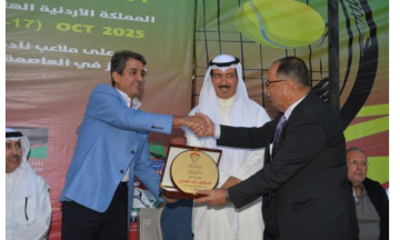 الأردن يتصدر العرب بـ24 كأسا في البطولة العربية الخامسة لرواد التنس الأردن يتصدر العرب بـ24 كأسا في البطولة العربية الخامسة لرواد التنس