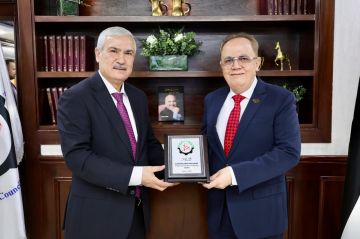 المجلس الأعلى للعلوم والتكنولوجيا يبحث آفاق التعاون مع وزارة التعليم العالي والبحث العلمي السوري المجلس الأعلى للعلوم والتكنولوجيا يبحث آفاق التعاون مع وزارة التعليم العالي والبحث العلمي السوري