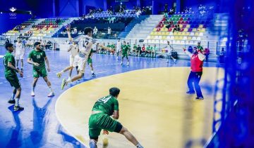 المنتخب الوطني للشباب لكرة اليد يخسر أمام نظيره السعودي بدورة الألعاب الآسيوية المنتخب الوطني للشباب لكرة اليد يخسر أمام نظيره السعودي بدورة الألعاب الآسيوية
