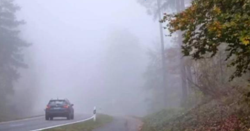 ضباب كثيف على طريقي المطار والمفرق - دمشق الدولي