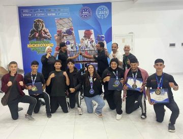 5 ميداليات لمنتخب الكيك بوكسينغ في بطولة كأس العالم 5 ميداليات لمنتخب الكيك بوكسينغ في بطولة كأس العالم