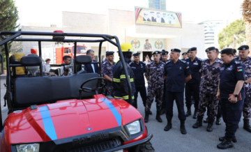 مدير الأمن العام يزور مديرية الدفاع المدني ويطلع على خطة التعامل الأمثل مع فصل الشتاء