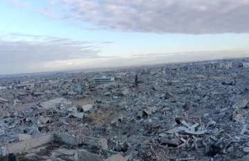 الاحتلال ينسف مبان شمالي رفح الاحتلال ينسف مبان شمالي رفح