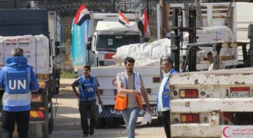 هيئة البث العبرية: 600 شاحنة مساعدات في طريقها إلى غزة عبر معبر رفح هيئة البث العبرية: 600 شاحنة مساعدات في طريقها إلى غزة عبر معبر رفح