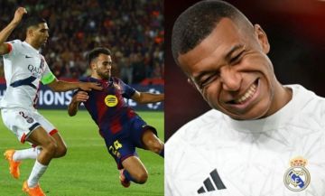 مبابي يستفز (البرشلونيين) عبر منشور حكيمي
