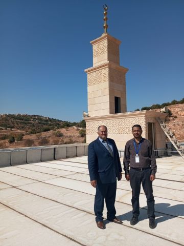 مدير أوقاف عجلون يتفقد المشاريع الوقفية في عبين عبلين مدير أوقاف عجلون يتفقد المشاريع الوقفية في عبين عبلين