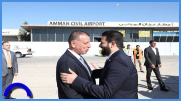 الفراية يستقبل وزير الداخلية السوري