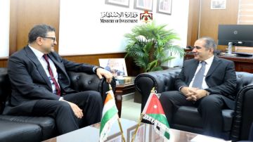 نحو 1.46 مليار إجمالي الاستثمارات الهندية في الأردن موزعة على 46 شركة