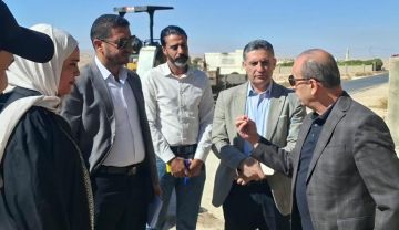 وزير الإدارة المحلية يتفقد جاهزية بلدية أم الرصاص لفصل الشتاء وزير الإدارة المحلية يتفقد جاهزية بلدية أم الرصاص لفصل الشتاء
